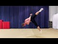 Aerial straps tutorial for beginners , ( back flag transition )