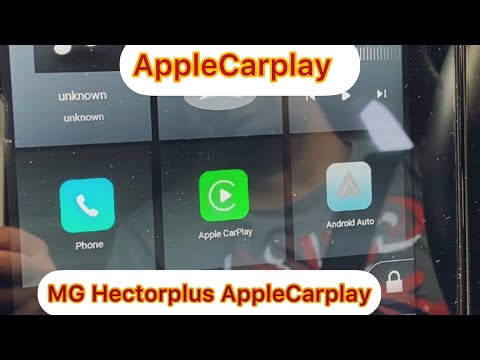 MG hector AppleCar Play #mg #hector #applecarplay #carplay