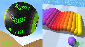 Going Balls Vs Canvas Run Android iOS Mobile Gameplay Walkthrough 191461