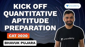 Kick off QA Preparation for CAT 2020 by Bhavuk Pujara
