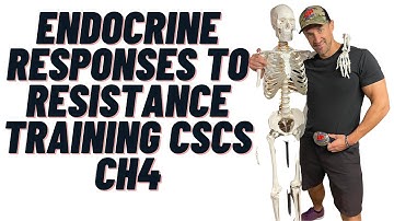 How to Pass the CSCS Exam Ch 4 Endocrine Responses to Resistance Training| Show Up Fitness CSCS Prep