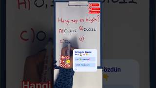 En Büyüğü Seç %10U Biliyor