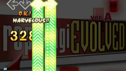 [DDR/stepmania/TRANS] roppongi EVOLVED ver.A [Single-EXPERT] 98.088%