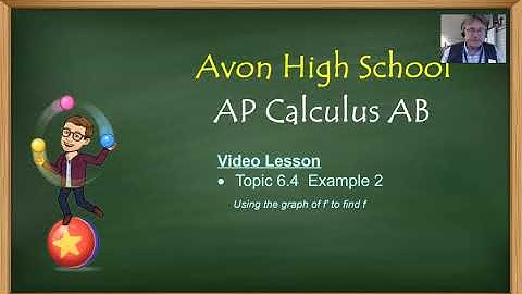 Avon High School - AP Calculus AB - Topic 6.4 - Example 2