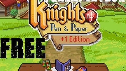 Knights of Pen & Paper +1 (By Paradox Interactive) iOS / Android Gameplay Video