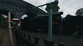 6880 Betton Grange  &amp; 53809 LMS 9679 Double header arriving and departing Weybourne
