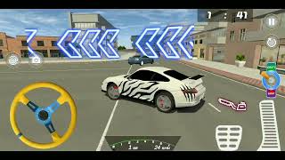 CAR SIMULATOR 2024 PLAY VIDEO😎R8 CAR Game💥SCHOOL CAR DRIVING /Android Game Full Gameplay/City Drive