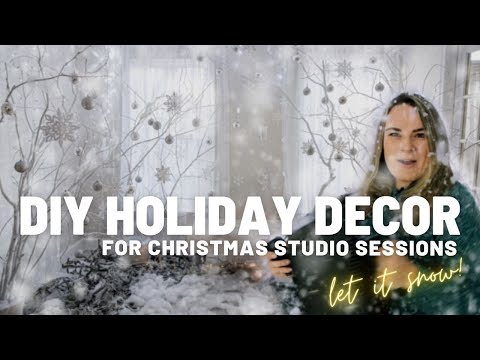 Video: DIY Holiday Baby Photo Studio