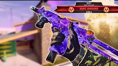 I dropped a Nuke at the top of SBMM