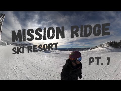 Mission Ridge Ski Resort Pt.1/ Snowboarding All The Lifts