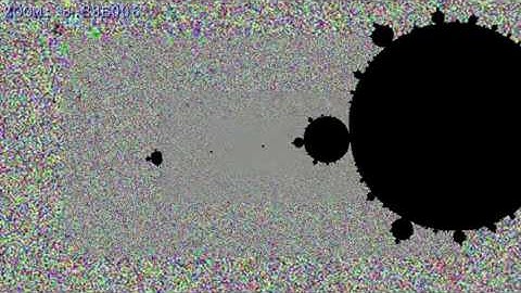 Stibium - How Mandelbrot set Margins Looks like - 1250000 iterations