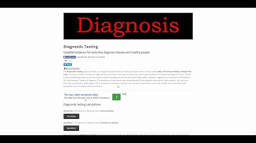 Diagnostic Testing