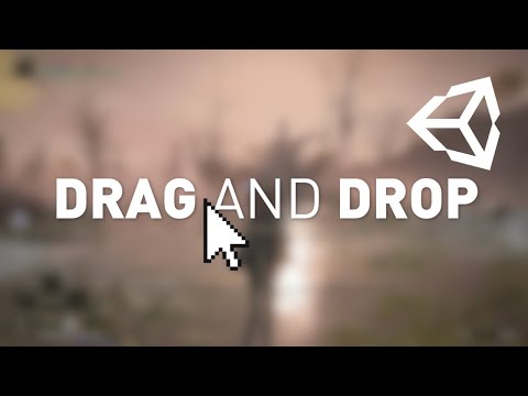 UI DRAG and DROP in UNITY! [Easy]