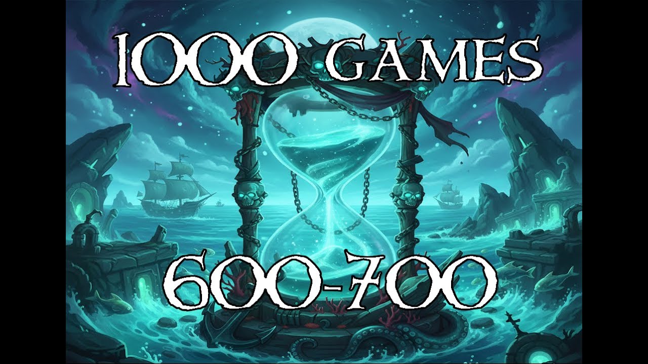 Sea Of Thieves 1000 Hour Glass Games! Part 8