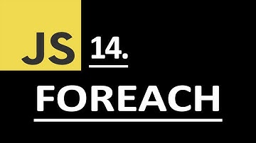 ForEach Loop JavaScript | #14