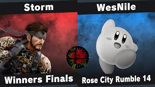 Rcr 14 Winners Finals - Storm Snake Vs Wesnile Kirby - Smash Ultimate