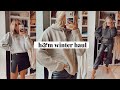 H&M Winter Try-On Haul | Vlogmas 2020: Day 18 🎄| Copper Garden