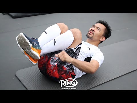 MANNY PACQUIAO BEAST MODE! MORNING WORKOUT FOR KEITH THURMAN CLASH!