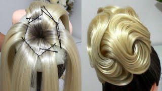 HOW TO MAKE BALL HAIR MODELS, BRIDAL HAIR MODELS