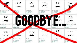 Say Goodbye To Classic Roblox Faces...