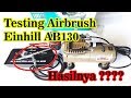 Testing Paket Mini Kompresor Wipro dan Airbrush Einhill AB130