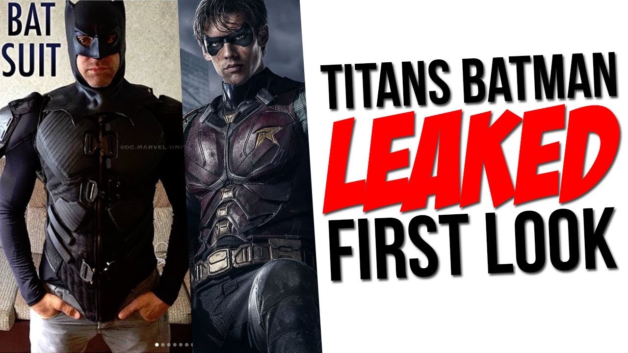 TITANS BATMAN First Look LEAKED Image Revealed! Is the Batman Suit GOOD? -  YouTube