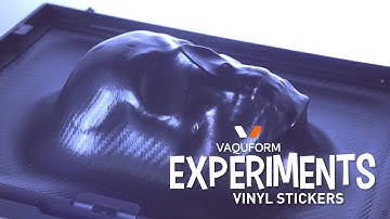 Vaquform Experiments: Vinyl Stickers