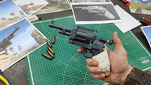 Точная копия револьвера из игры RUST