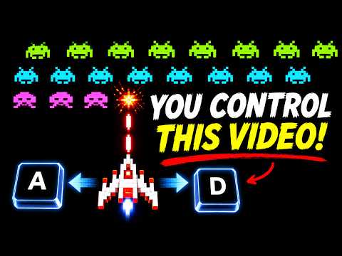 This Video is a Game | Space Invaders