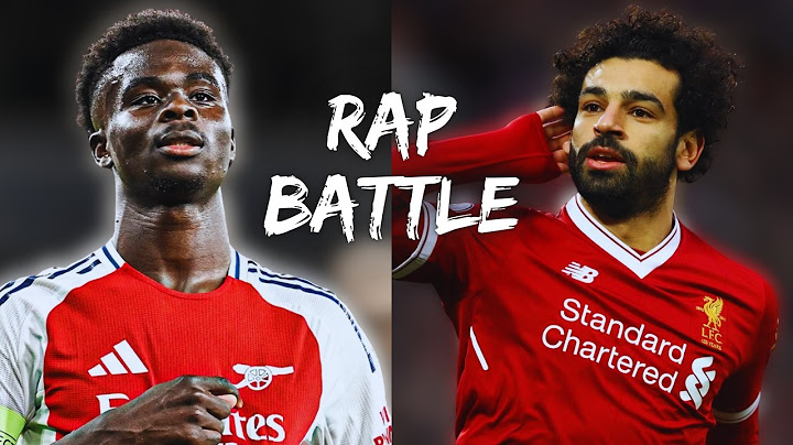Saka vs Salah | FOOTBALL RAP BATTLE