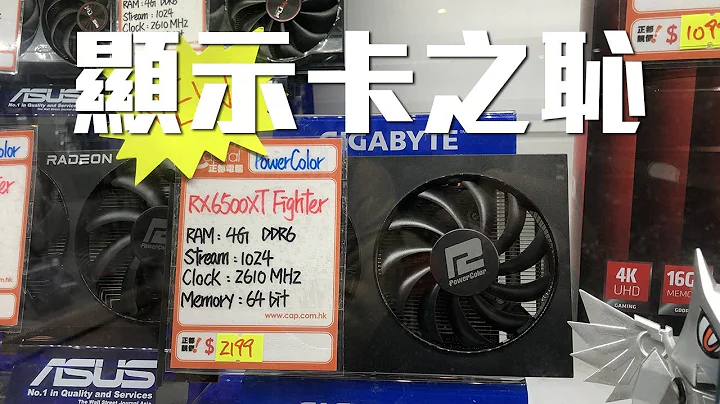 【VG脑场新闻】常识限制我的想像力！显示卡之耻 AMD RX 6500 XT 登场!? (CC 中文字幕) - 天天要闻