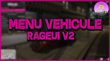 Menu Véhicule RageUI V2 - FiveM