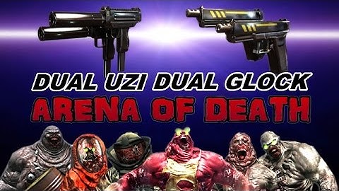 Dead Trigger 2 Arena Wave20 Dual Glock and Dual Uzi