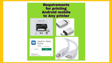 How to print# from Android mobile to any printer