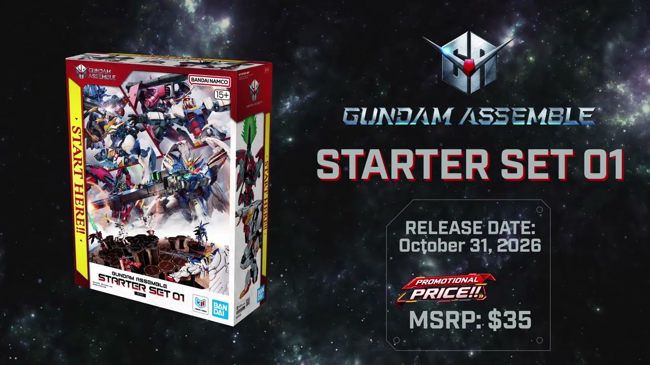 GUNDAM ASSEMBLE スターターセット 01 [ST01] 公開｜2026年10月31日