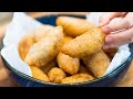 DIM SUM - Crispy Fried Dumpling Recipe (Cantonese Ham Sui Gok)