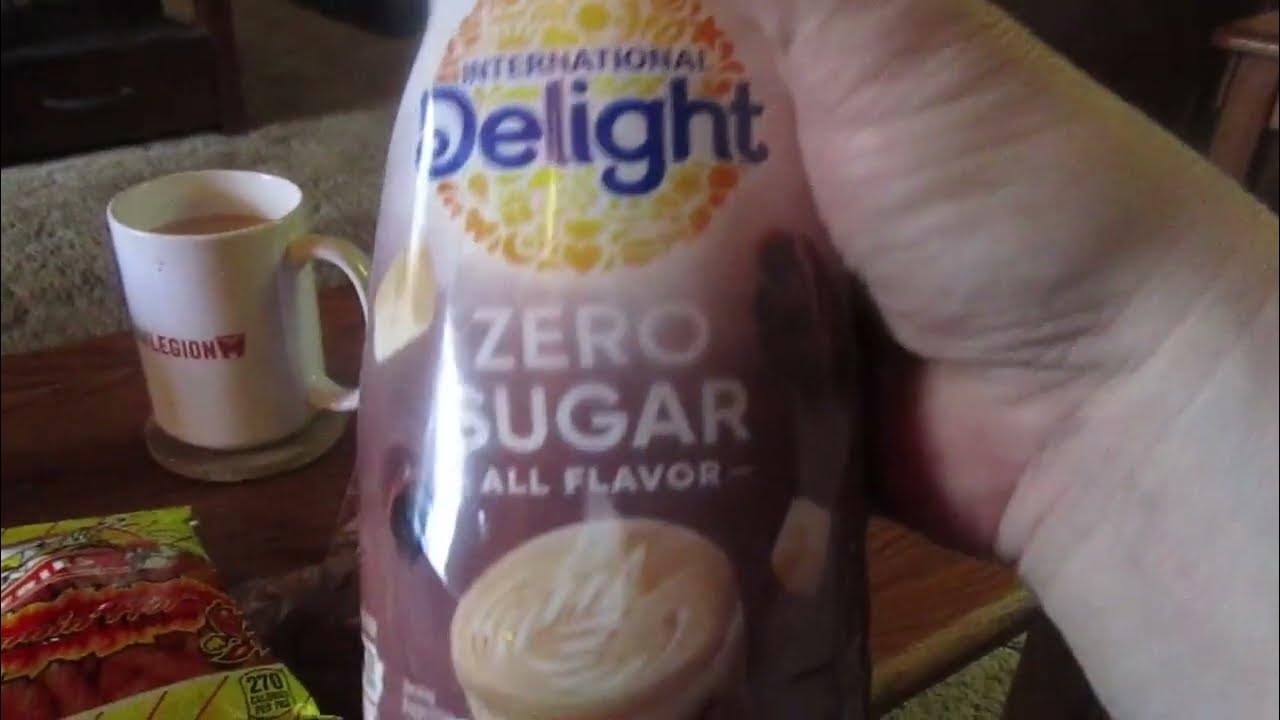 International Delights Zero Sugar White Chocolate Mocha Coffee Creamer