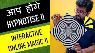 First Ever Online Interactive Hypnotism Magic | Learn Magic