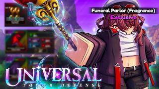 Showcasing The BEST Build For Exclusive Hu Tao (Funeral Parlor) In Universal Tower Defense X!