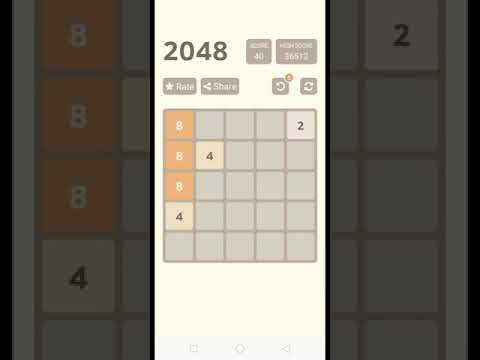 2048 - 5x5 grid