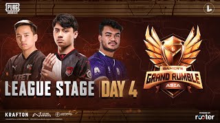 [EN] PUBG MOBILE Gamer’s Grand Rumble | League Stage Day 4 ft. #btr #boom #a1 #drs #ihc #alterego