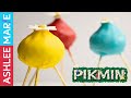 Make Edible Pikmin Onion Nests - cake pops