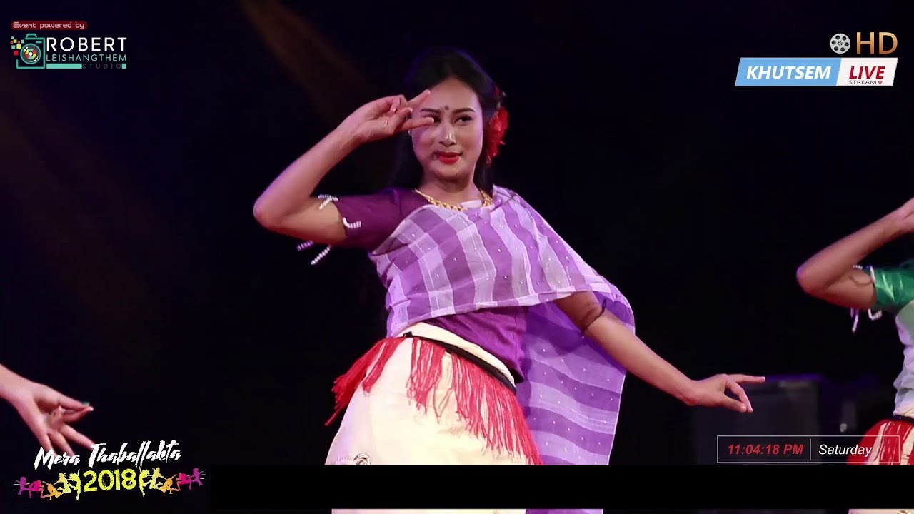 Mitchi Karan dance performance  Mera Thaballakta 2018 Kakching