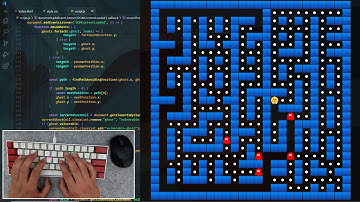 ASMR Programming - Coding Pac-Man Game With JavaScript - No Talking