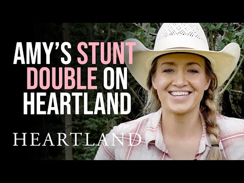 Heartland Season 15: Behind the scenes with Amy stunt double, Lindy Lonsberry
