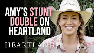 Heartland Season 15: Behind the scenes with Amy stunt double, Lindy Lonsberry