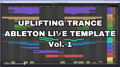 Uplifting Trance Ableton Template vol 1