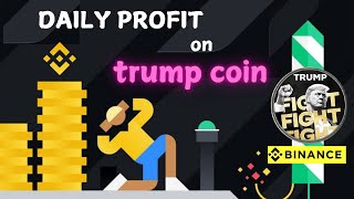 Stake Trump Coin & Earn Daily on Binance! #CryptoStaking