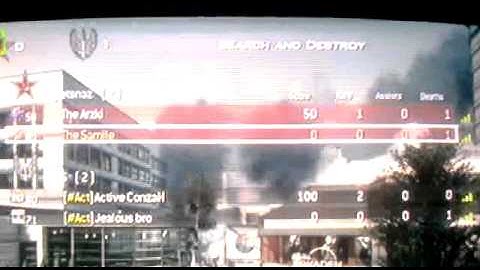 Map 2. (arkaden): Host ended the game, enemies forfeited the map.