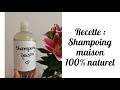 Recette Shampoing maison 100% naturel - DIY
